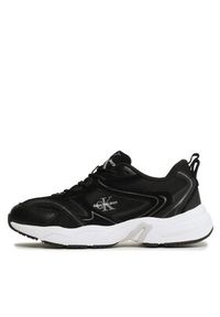 Calvin Klein Jeans Sneakersy Retro Tennis Oversized Mesh YM0YM00636 Czarny. Kolor: czarny. Materiał: materiał #4