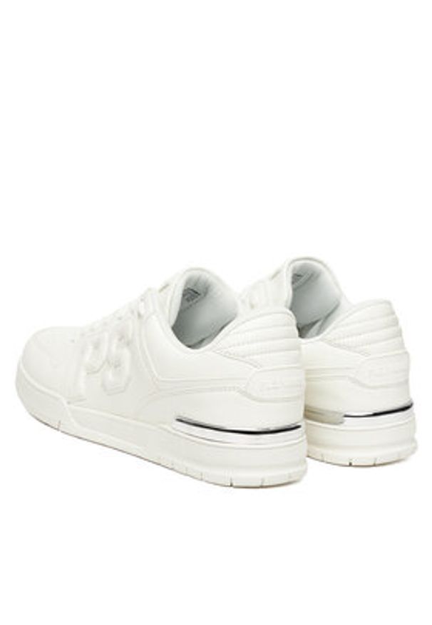 Plein Sport Sneakersy Viper I FAES USC0798 SLE004N Biały. Kolor: biały. Materiał: skóra