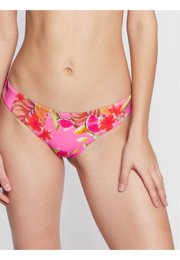 Banana Moon Dół od bikini Cheeka Melancia LFC33 Różowy. Kolor: różowy. Materiał: syntetyk