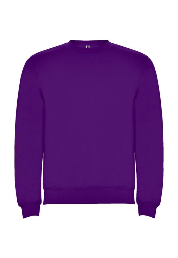 ROLY - Bluza Unisex Dla Dorosłych Clasica Z Okrągłym Dekoltem. Kolor: fioletowy