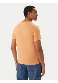 Tommy Jeans T-Shirt DM0DM20363 Pomarańczowy Slim Fit. Kolor: pomarańczowy. Materiał: bawełna #5