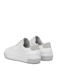 Rieker Sneakersy CEO-L8849-80 Biały. Kolor: biały. Materiał: skóra #6
