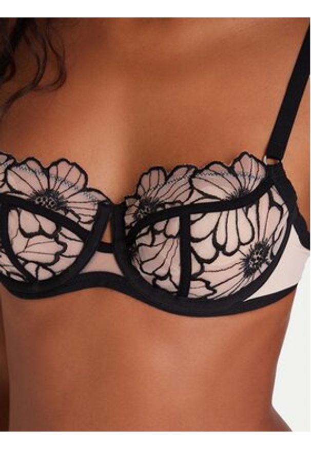 Chantelle Biustonosz balkonetka Lush C22OM5 Beżowy. Kolor: beżowy. Materiał: syntetyk