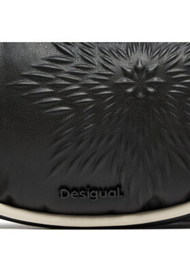 Desigual Torebka 24SAXP72 Czarny. Kolor: czarny. Materiał: skórzane