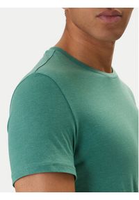 Tommy Jeans T-Shirt DM0DM20363 Zielony Slim Fit. Kolor: zielony. Materiał: bawełna #4