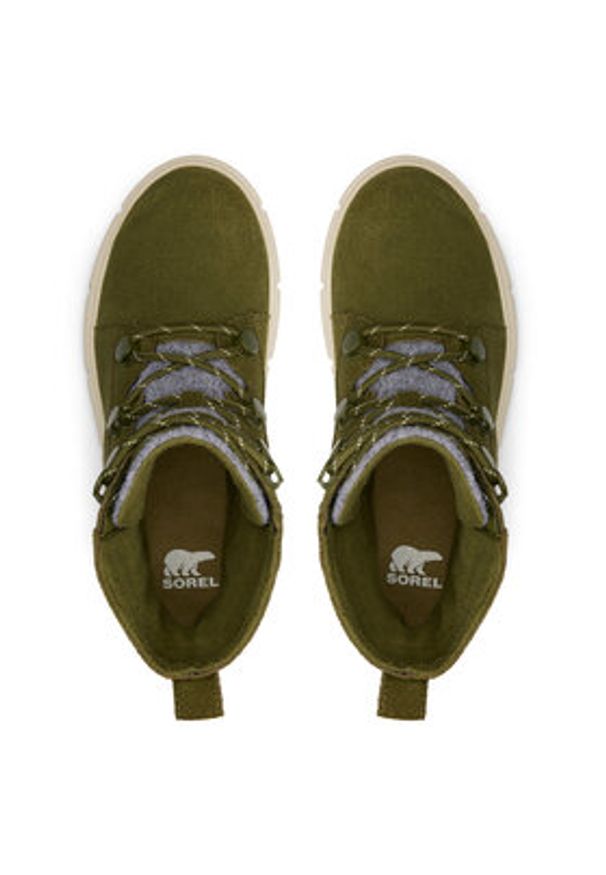 sorel - Sorel Trzewiki Explorer™ III Joan Wp 2077951355 Zielony. Kolor: zielony. Materiał: zamsz, skóra