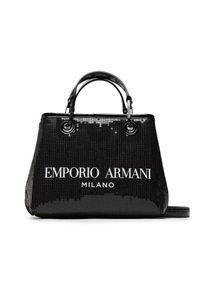 Torebka Emporio Armani. Kolor: czarny