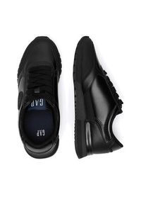 GAP - Gap Sneakersy NEW YORK RUNNER LOW W GP506013BW-BK00 Czarny. Kolor: czarny. Materiał: materiał