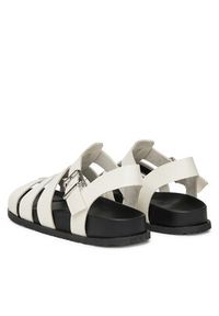 Tommy Jeans Sandały Tjw Fisherman Patent Sandal EN0EN02874 Biały. Kolor: biały. Materiał: skóra #5