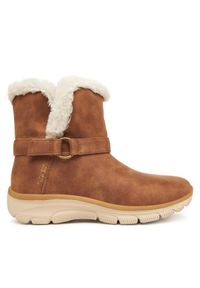 skechers - Botki Skechers. Kolor: brązowy