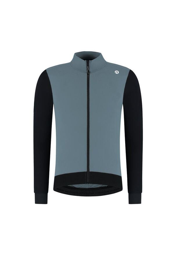 ROGELLI - Koszulka rowerowa męska Rogelli Distance II z długim rękawem. Kolor: niebieski, wielokolorowy, czarny. Materiał: skóra. Długość rękawa: długi rękaw. Długość: długie. Sport: kolarstwo