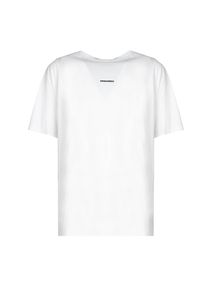DSQUARED2 - Dsquared2 T-shirt "Missy Fit" | S74GD0710 | Mężczyzna | Biały. Kolor: biały. Materiał: bawełna. Wzór: nadruk