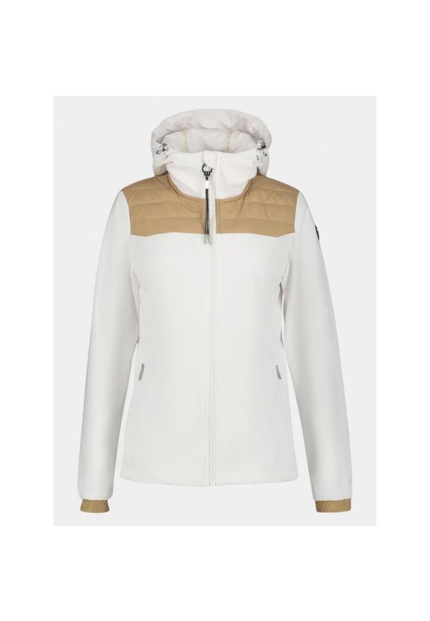 LUHTA - Kurtka softshell damska Luhta Arantila. Kolor: wielokolorowy, brązowy, biały. Materiał: softshell. Sport: turystyka piesza