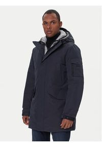 Geox Parka Velletri M5628F T3285 F1624 Granatowy Regular Fit. Kolor: niebieski. Materiał: syntetyk #4