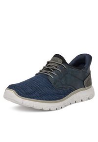 Rieker Sneakersy B6658-14 Granatowy. Kolor: niebieski. Materiał: materiał #6
