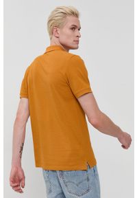 Tom Tailor Polo bawełniane kolor pomarańczowy gładki. Okazja: na co dzień. Typ kołnierza: polo. Kolor: pomarańczowy. Materiał: bawełna. Długość: krótkie. Wzór: gładki. Styl: casual #4