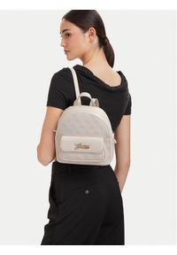 Guess Plecak J6YZ03 W2508 Kremowy. Kolor: kremowy. Materiał: skóra #1