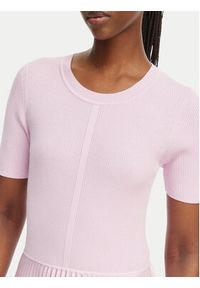 BOSS Sukienka codzienna Fadridi 50535658 Fioletowy Regular Fit. Okazja: na co dzień. Kolor: fioletowy. Materiał: syntetyk. Typ sukienki: proste. Styl: casual #4