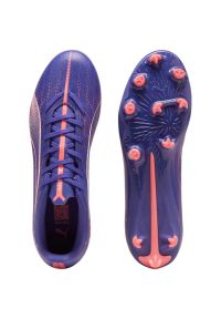 Buty Puma Ultra 5 Play FG/AG 107689 01 fioletowe. Zapięcie: sznurówki. Kolor: fioletowy. Materiał: włókno, materiał. Szerokość cholewki: normalna. Sport: piłka nożna #2