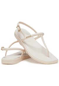 Sandały damskie Crocs MIAMI THONG FLIP. Kolor: beżowy