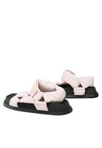 Tommy Jeans Sandały New Sandals Wmns EN0EN02135 Różowy. Kolor: różowy. Materiał: materiał