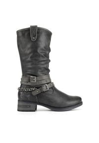 Kozaki Mustang. Kolor: szary #1