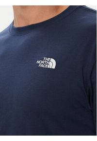 The North Face Longsleeve Evolution Simple Dome NF0A8EU3 Granatowy Regular Fit. Kolor: niebieski. Materiał: bawełna. Długość rękawa: długi rękaw #5