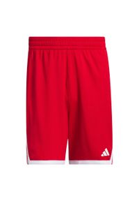 Adidas - Szorty 3G Speed Reversible Basketball AEROREADY. Kolor: czerwony, biały, wielokolorowy. Sport: koszykówka