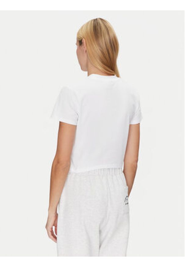 Guess T-Shirt V4YI20 KCDH1 Biały Boxy Fit. Kolor: biały. Materiał: bawełna