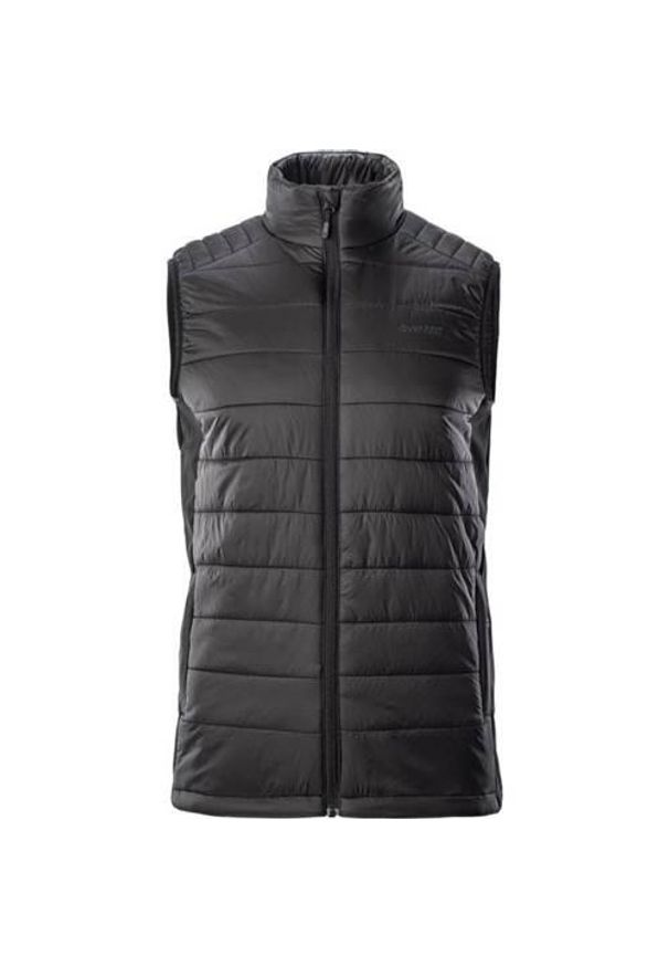 Hi-tec - Kurtka uniwersalna męska Hi-Tec octavius stretch. Kolor: czarny. Materiał: syntetyk. Długość rękawa: bez rękawów. Sport: turystyka piesza