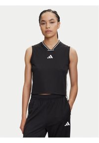 Adidas - adidas Top Tiro Cut 3-Stripes Mesh JG4115 Czarny Regular Fit. Kolor: czarny. Materiał: syntetyk