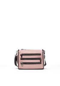 Big Star Accessories - Torebka damska Big Star, Praktyczna lekka i funkcjonalna, różowa, GG574147. Kolor: różowy. Styl: casual #1