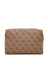 Guess Kosmetyczka PW7533 P5315 Beżowy. Kolor: beżowy. Materiał: skóra