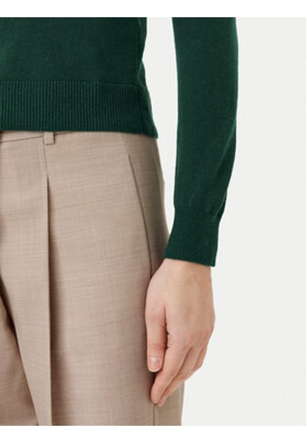 Motivi Sweter M6706001041N Zielony Regular Fit. Kolor: zielony. Materiał: wełna, syntetyk