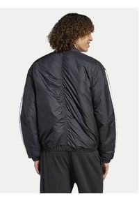 Adidas - adidas Kurtka bomber Essentials 3-Stripes JD1294 Czarny Loose Fit. Kolor: czarny. Materiał: syntetyk #4