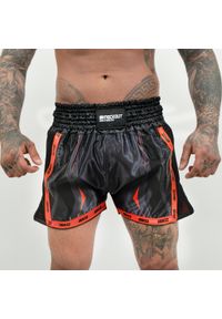 KNOCKOUT - Knockout Fusion KickBox Szorty. Kolor: pomarańczowy. Materiał: materiał