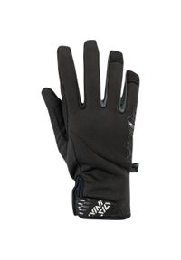 Rękawiczki softshell dziecięce Silvini Ortles CA1541. Kolor: czarny, szary, wielokolorowy. Materiał: softshell. Sport: kolarstwo