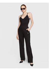 Calvin Klein Jeans Spodnie dresowe J20J220268 Czarny Regular Fit. Kolor: czarny. Materiał: syntetyk, wiskoza