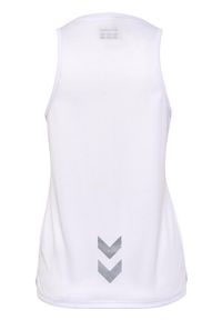 Damski tank top Hummel. Kolor: biały. Materiał: materiał. Sport: bieganie #2