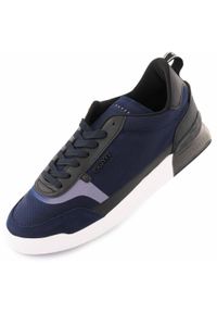 CRUYFF - Sneaker Cruyff Contra Navy 44 - Luksusowe skórzane buty turystyczne. Kolor: niebieski. Materiał: skóra