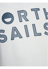 North Sails T-Shirt 692973 Biały Regular Fit. Kolor: biały. Materiał: bawełna