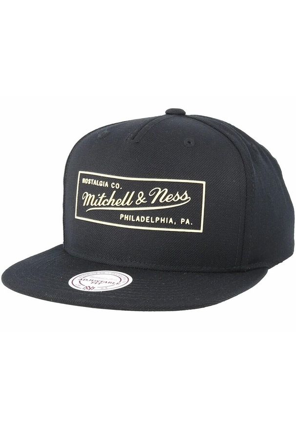 Czapka Mitchell & Ness raised perimetre. Kolor: czarny