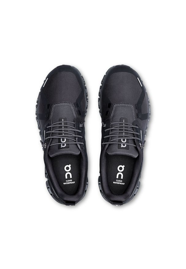 On - ON Cloud 6 WP W Black | Black Sneakersy damskie. Kolor: czarny