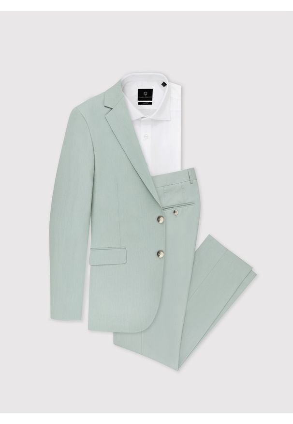 Pako Lorente - PAKO LORENTE – Marynarka garniturowa P22SF-3G-018-M-S. Okazja: na komunię. Wzór: gładki