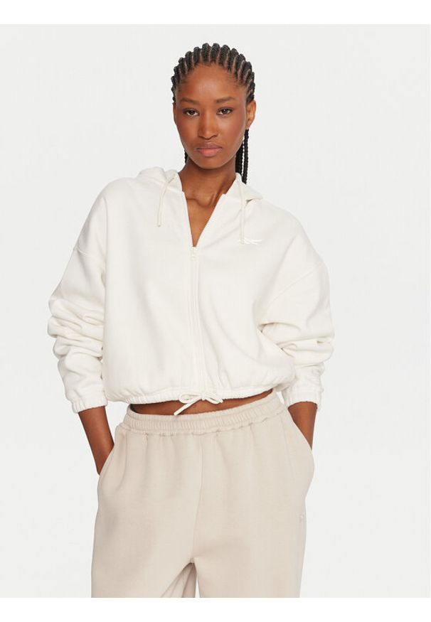 Reebok Bluza Reebok X Ewa Chodakowska RK25307CCW Écru Relaxed Fit. Materiał: bawełna