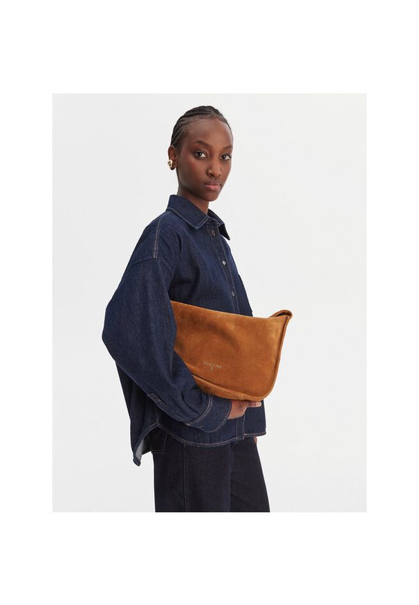 Torebka Patrizia Pepe. Kolor: brązowy