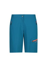 Damskie szorty bermudzkie CMP. Kolor: zielony. Sezon: lato. Sport: turystyka piesza #1