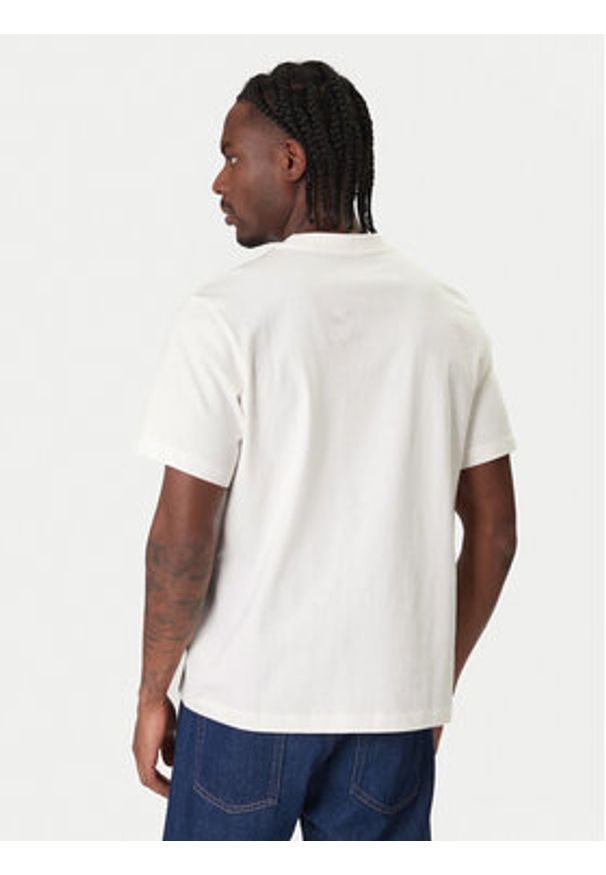 Calvin Klein T-Shirt Maze Graphic LV04RE832G Biały Regular Fit. Kolor: biały. Materiał: bawełna