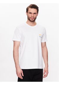 Alpha Industries T-Shirt Muhammad Ali 136517 Biały Regular Fit. Kolor: biały. Materiał: bawełna #1