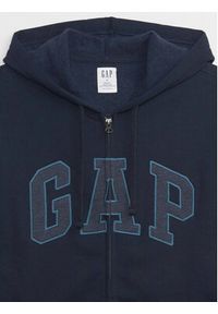GAP - Gap Bluza 499917-03 Granatowy Regular Fit. Kolor: niebieski. Materiał: bawełna